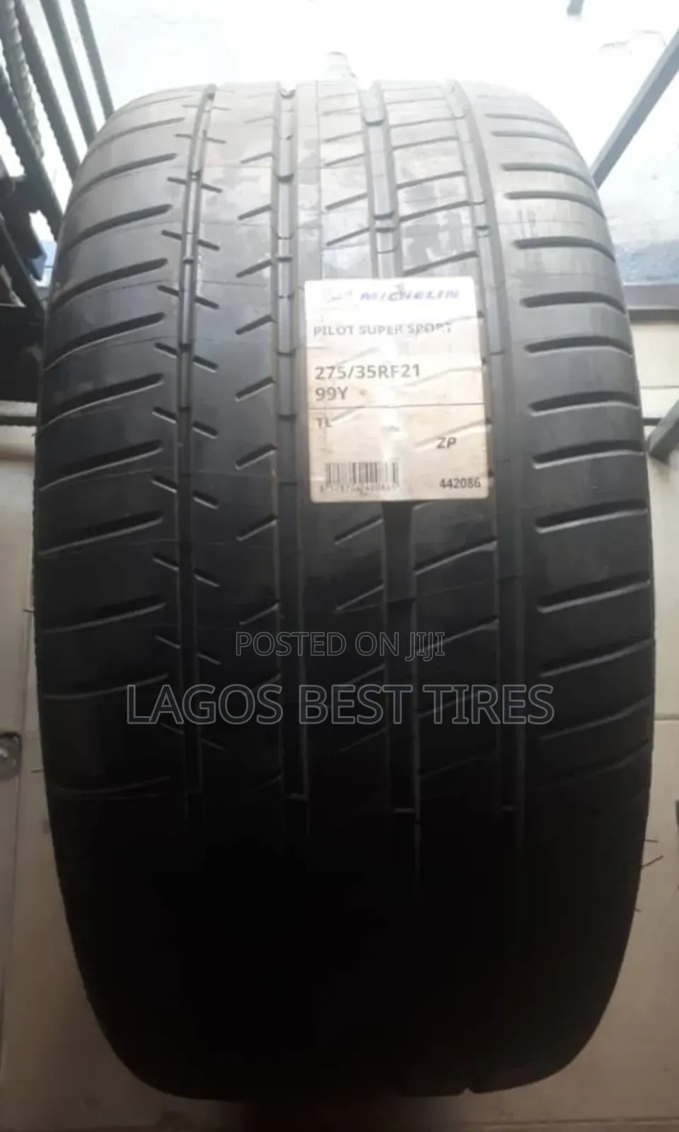 Brand New Michelin Pilot Super Sport - 275/35rf21 (Zp Run-Flat)