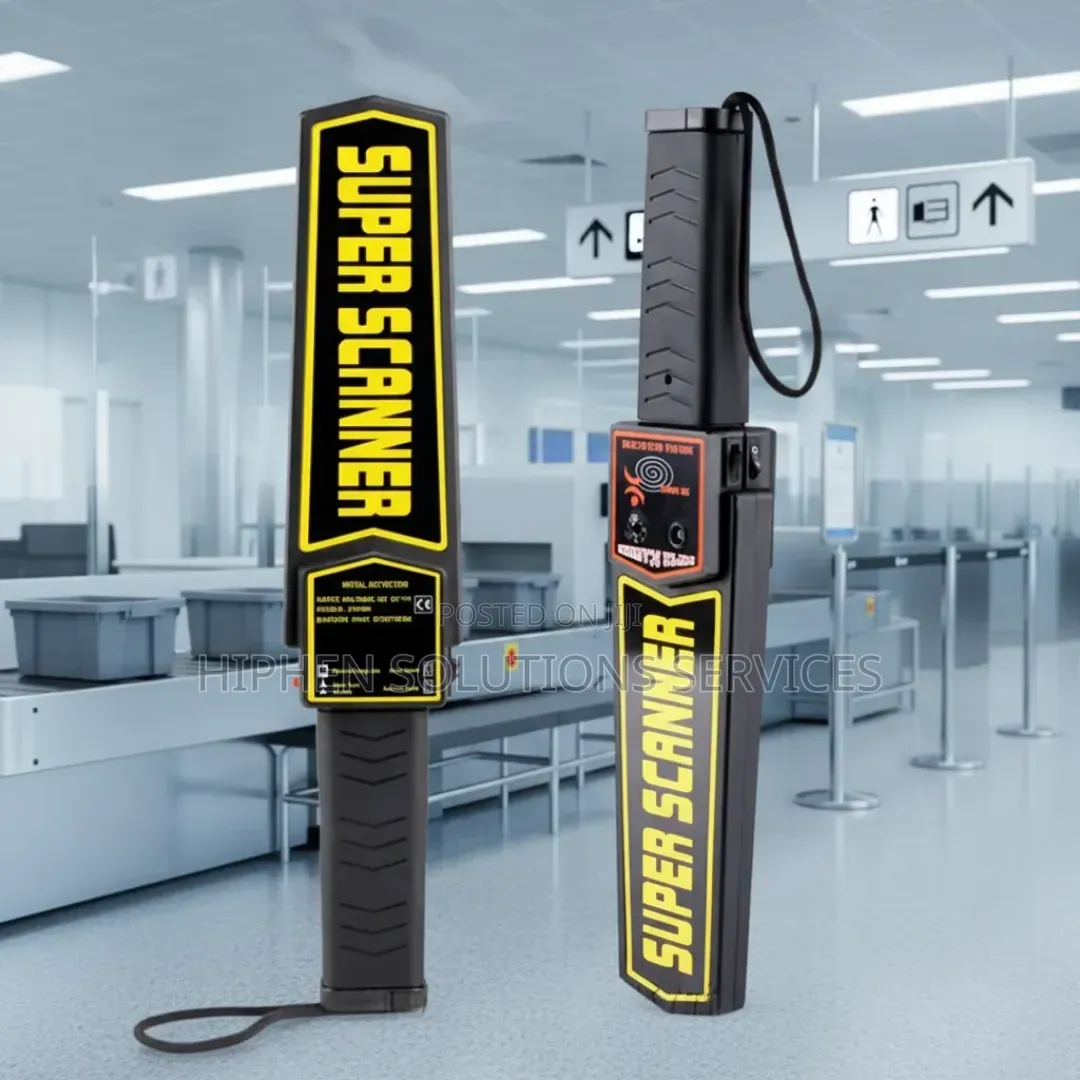 Hand-held Metal Detector Installation Services In Lagos Nigeria