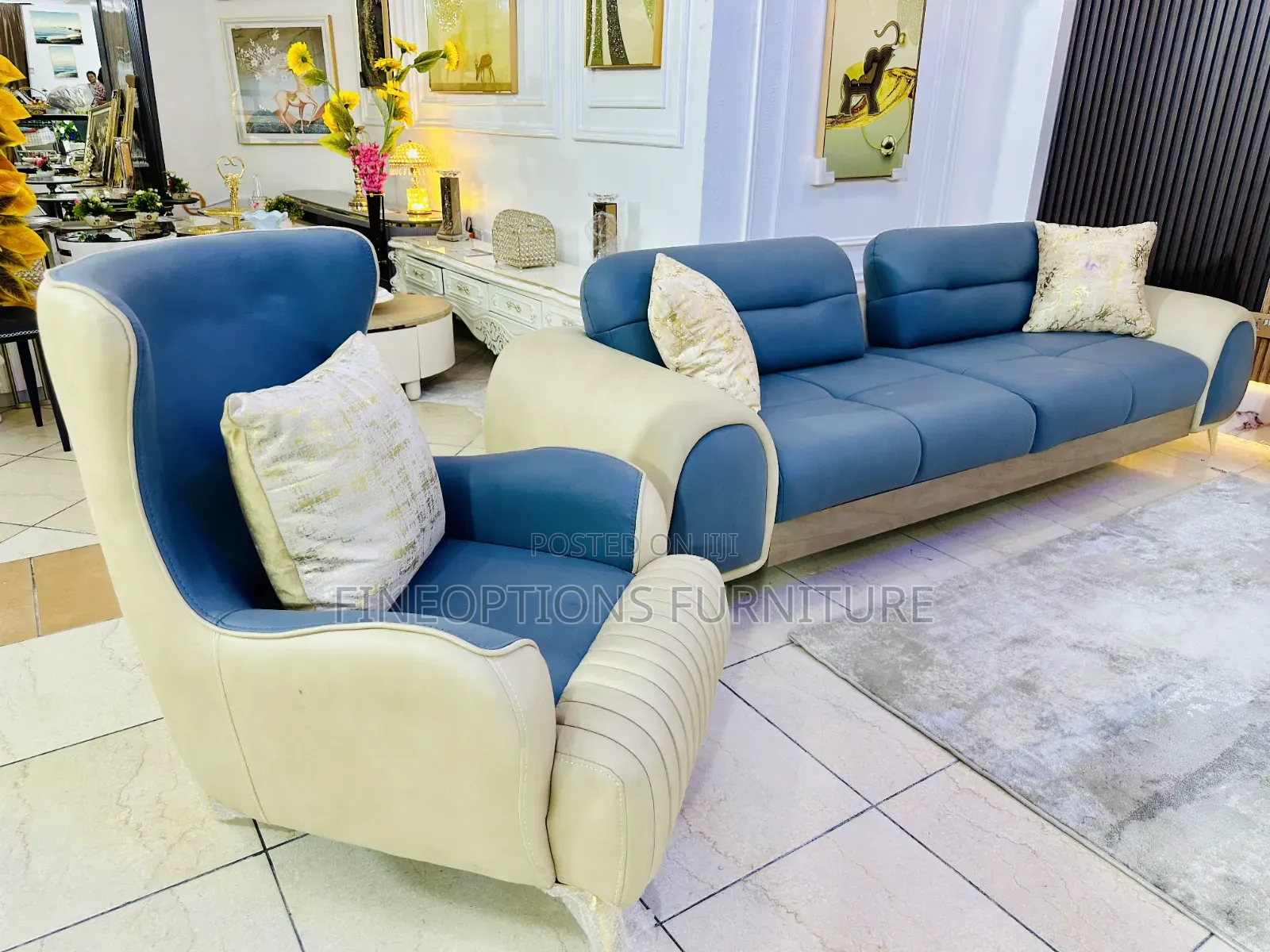 Sapphire Luxe Sofa Set