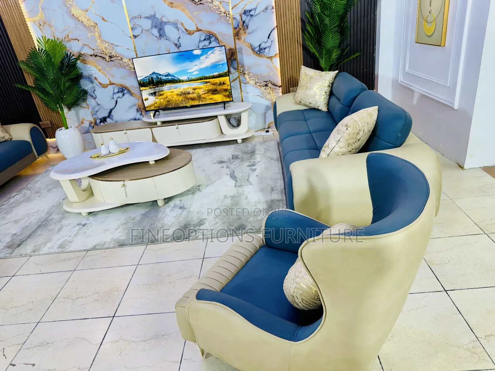 Sapphire Luxe Sofa Set