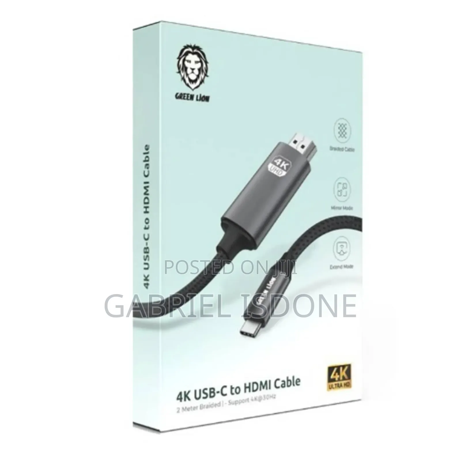 Usb-C to Hdmi Cable With at 30hz Resolution Support