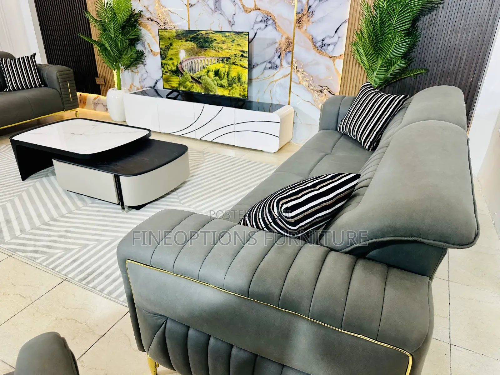 The Onyx 7 Seater Sofa Set