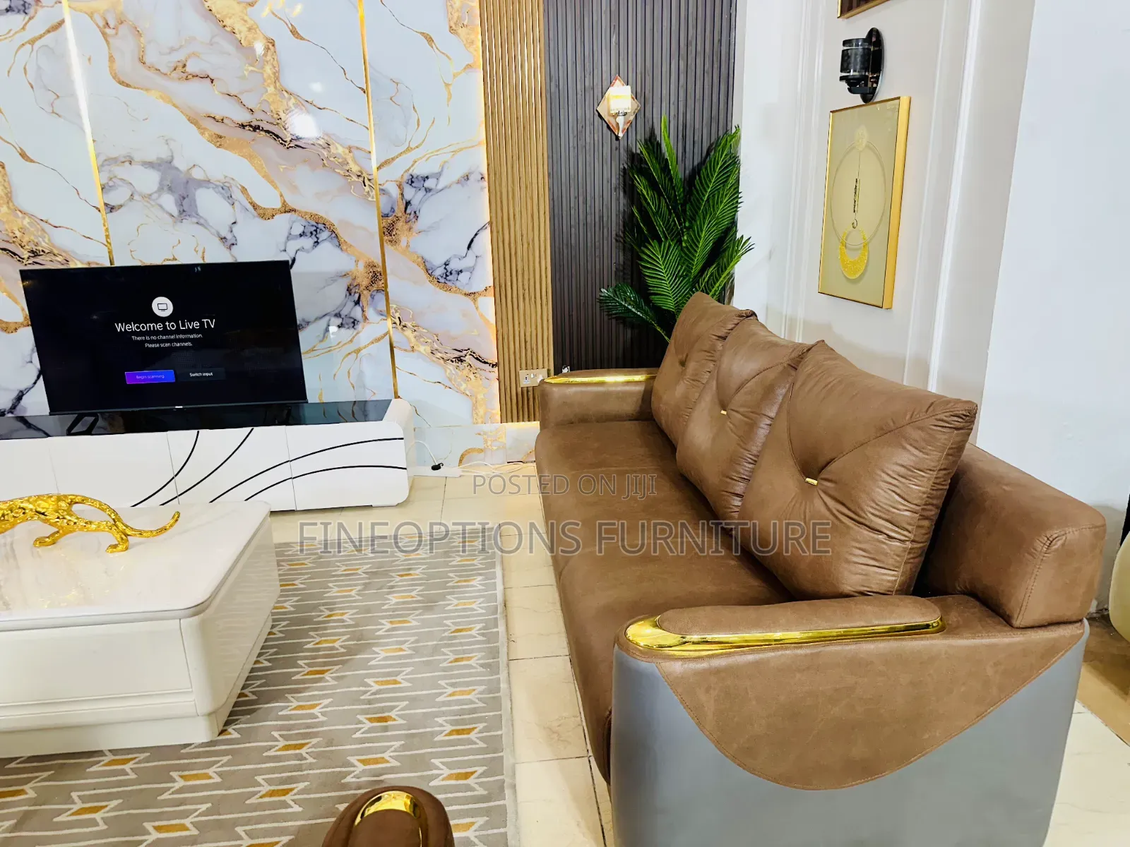 The Bronze Sofa Set