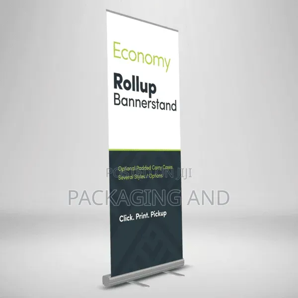 Retractable Banner Stand for Displays (3x7ft)-Slim Base (Stand Only)