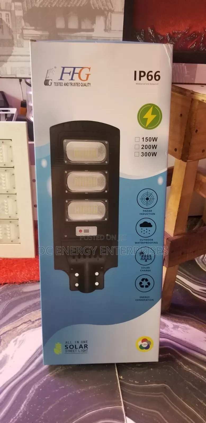 300w FFG Solar Street Light