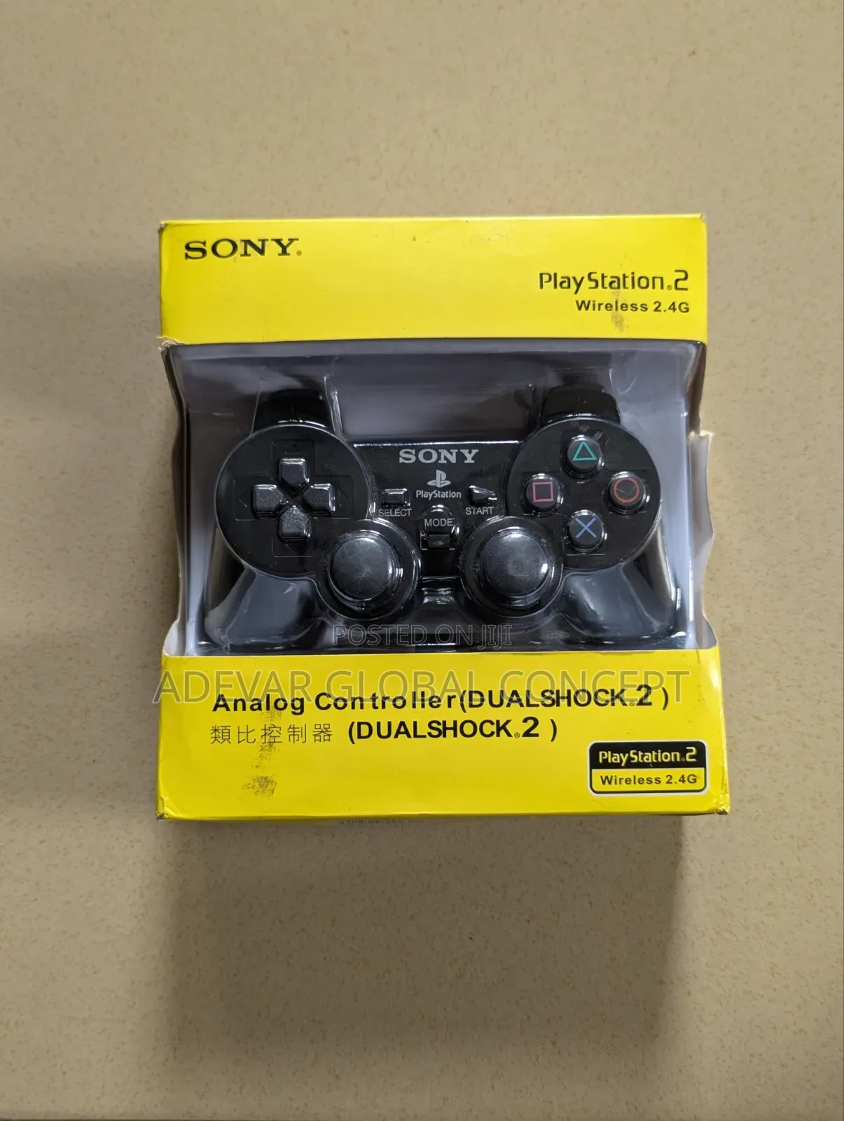 Sony Ps2 Dual Shock 2 Aaa Battery Wireless Pad Controller (2.4g)