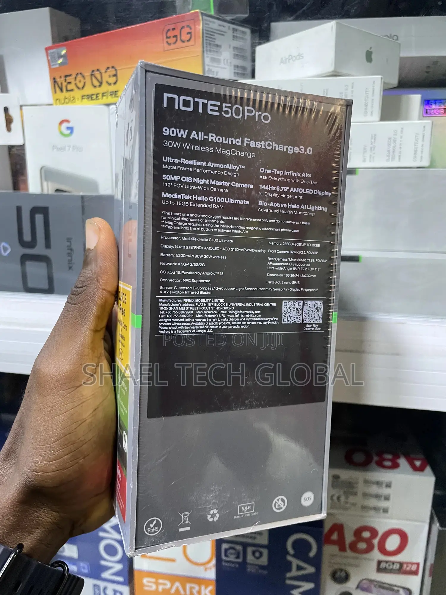 New Infinix Note 50 Pro 256 GB