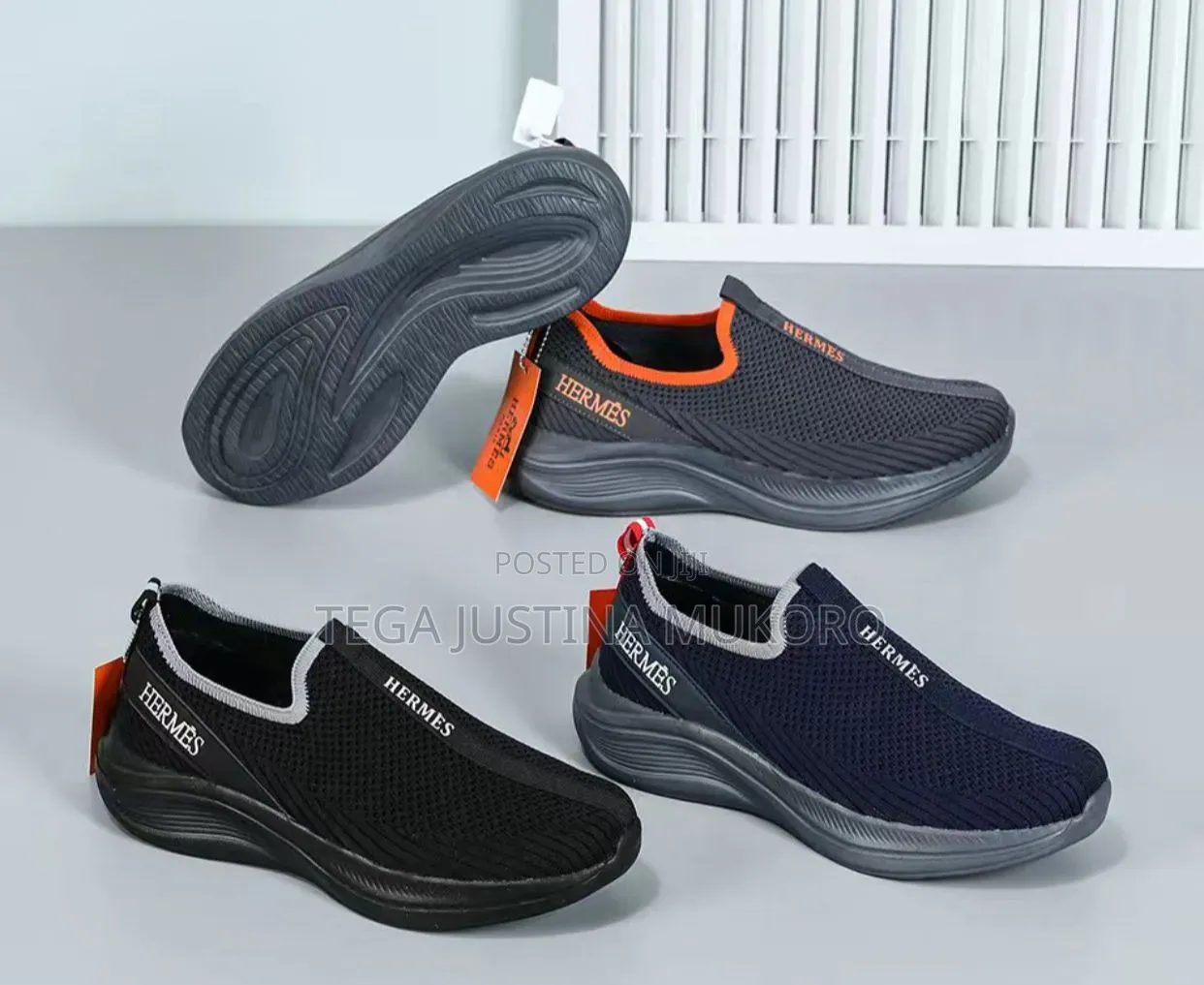 High Quality Hermes Unisex Sneakers