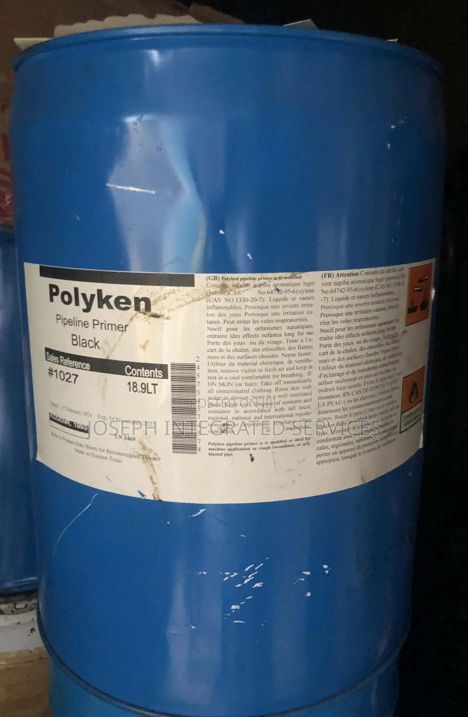 Polyken No. 1027 Pipeline Primer in Black