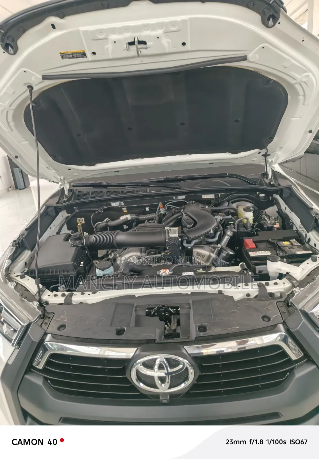 New Toyota Hilux 2025 White