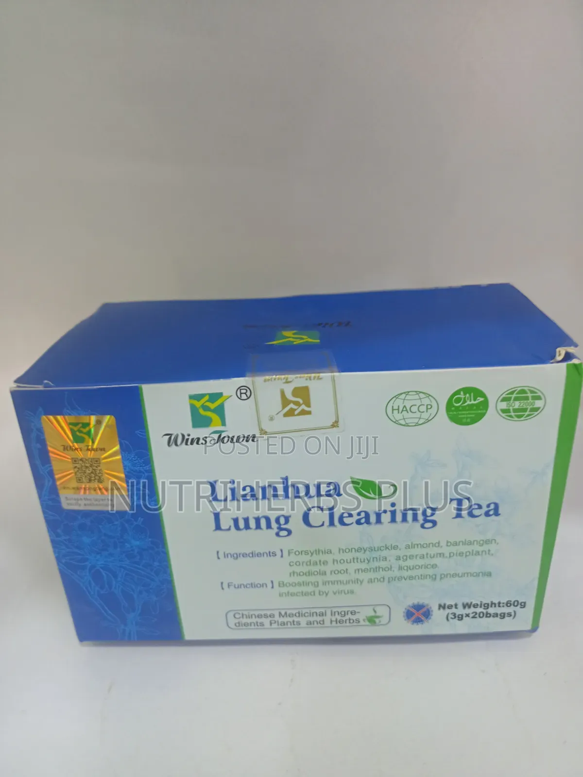 Winstown Lianhua Lung Clearing Tea:Clean the Lungs Eliminate Phlegm