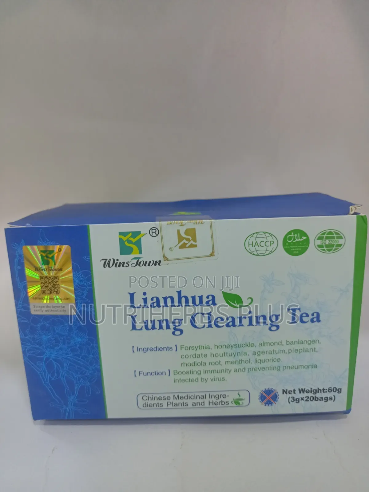 Winstown Lianhua Lung Clearing Tea:Clean the Lungs Eliminate Phlegm
