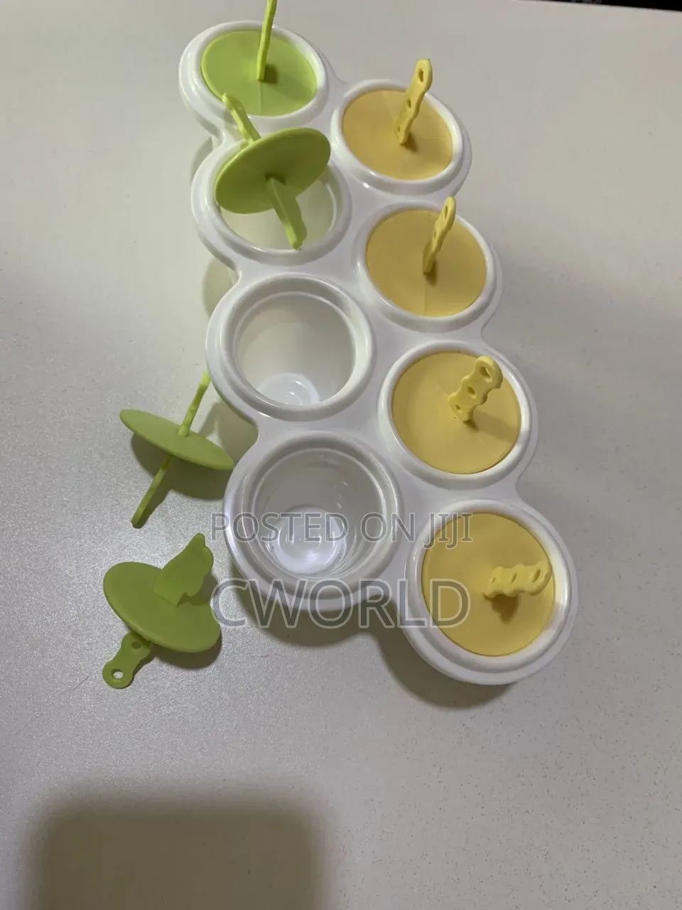 8-cavity Ice Cream Popsicle Mold Set