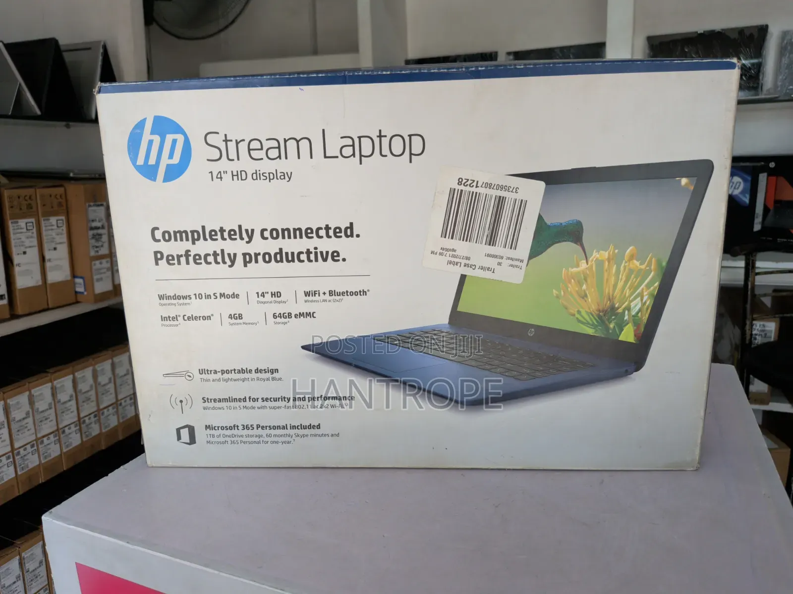 New Laptop HP 14S 4GB Intel Celeron SSD 640GB