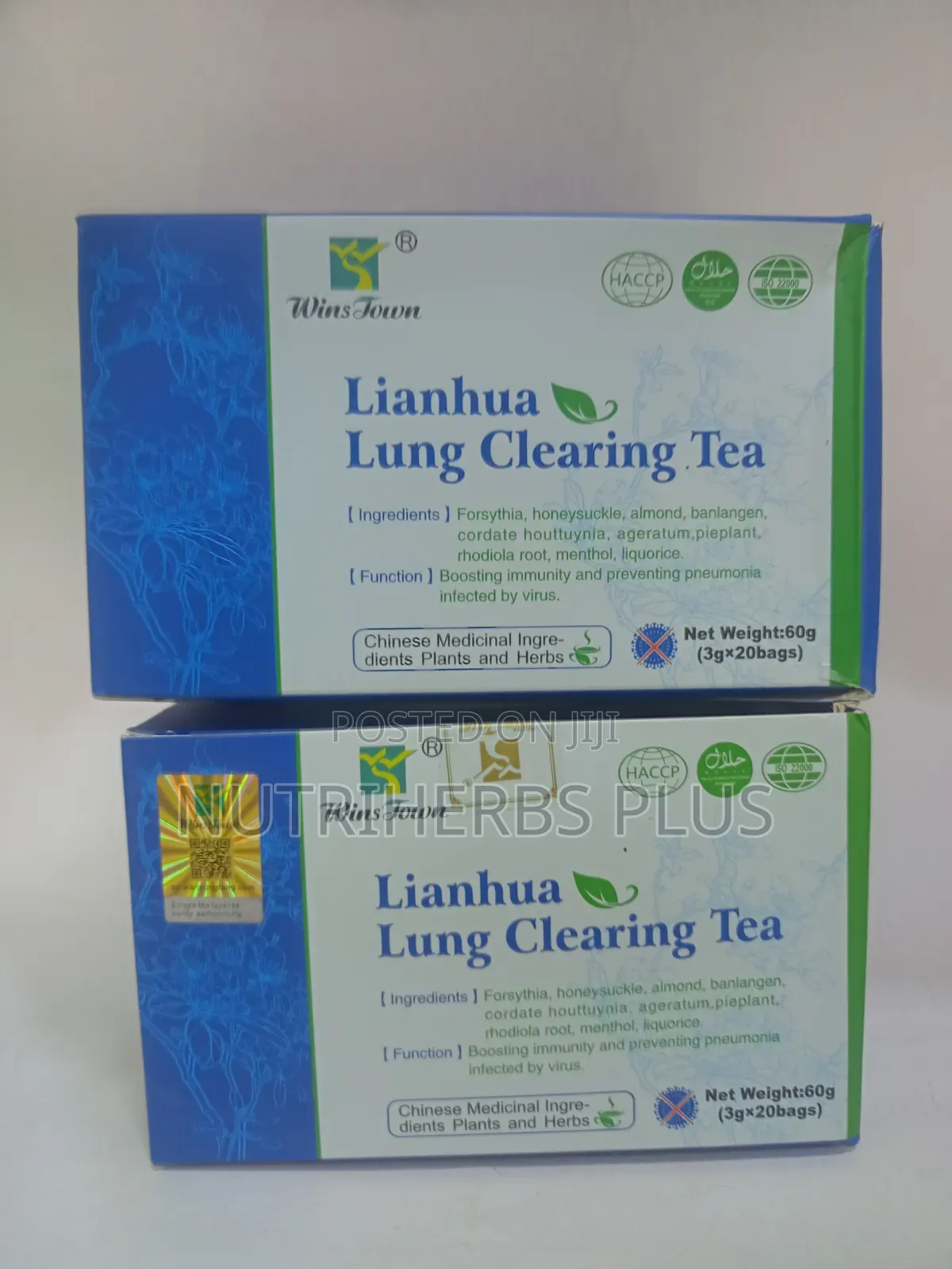 Winstown Lung Clearing Tea:Cleanse the Lung Remove Heat/Toxins(2packs)
