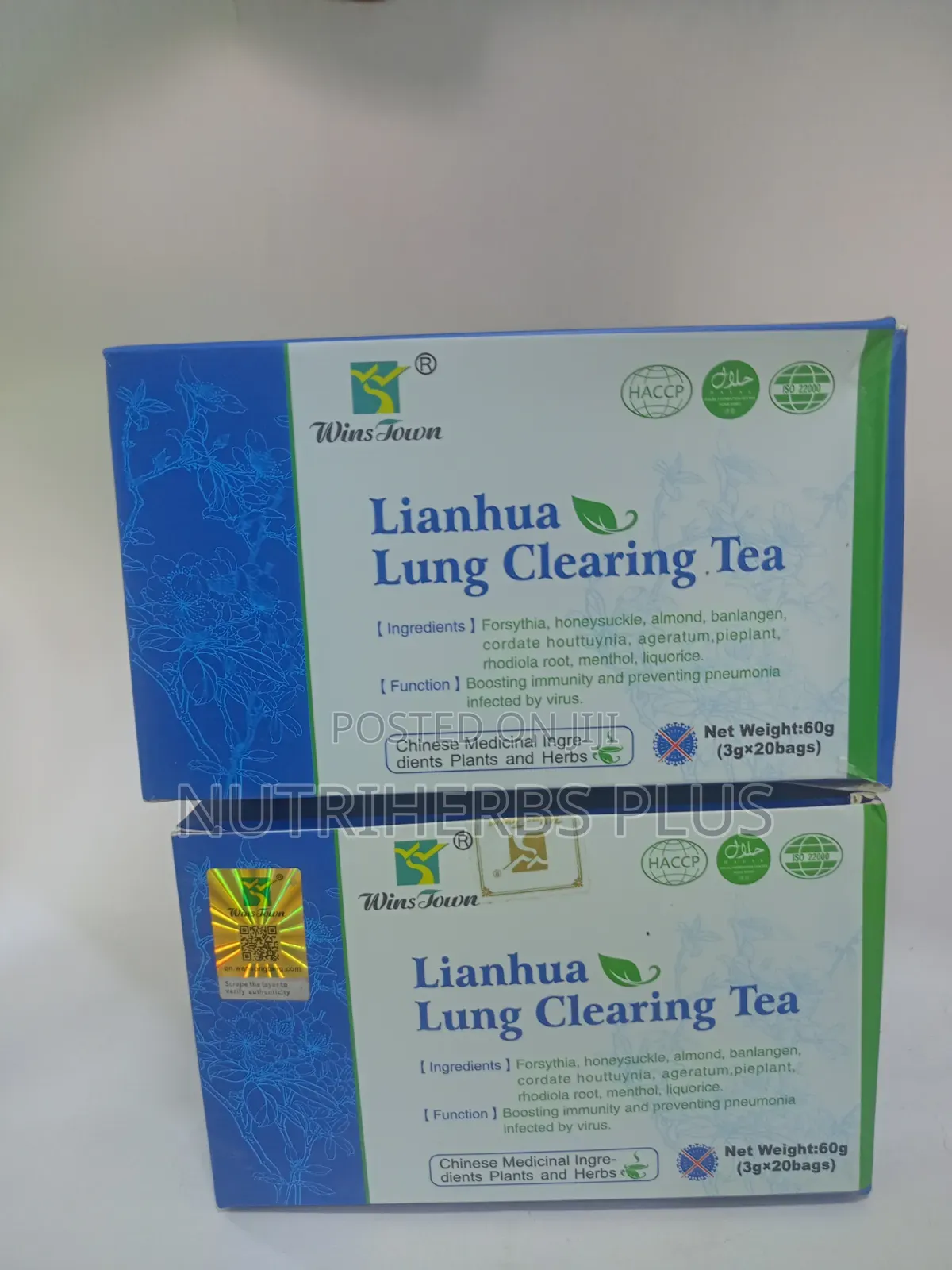Winstown Lung Clearing Tea:Cleanse the Lung Remove Heat/Toxins(2packs)