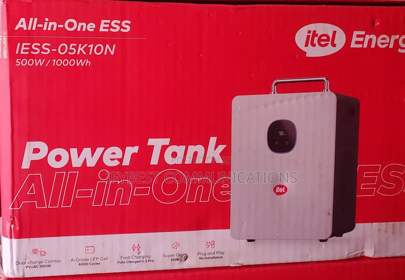 Itel Power Tank 500w/1000wh