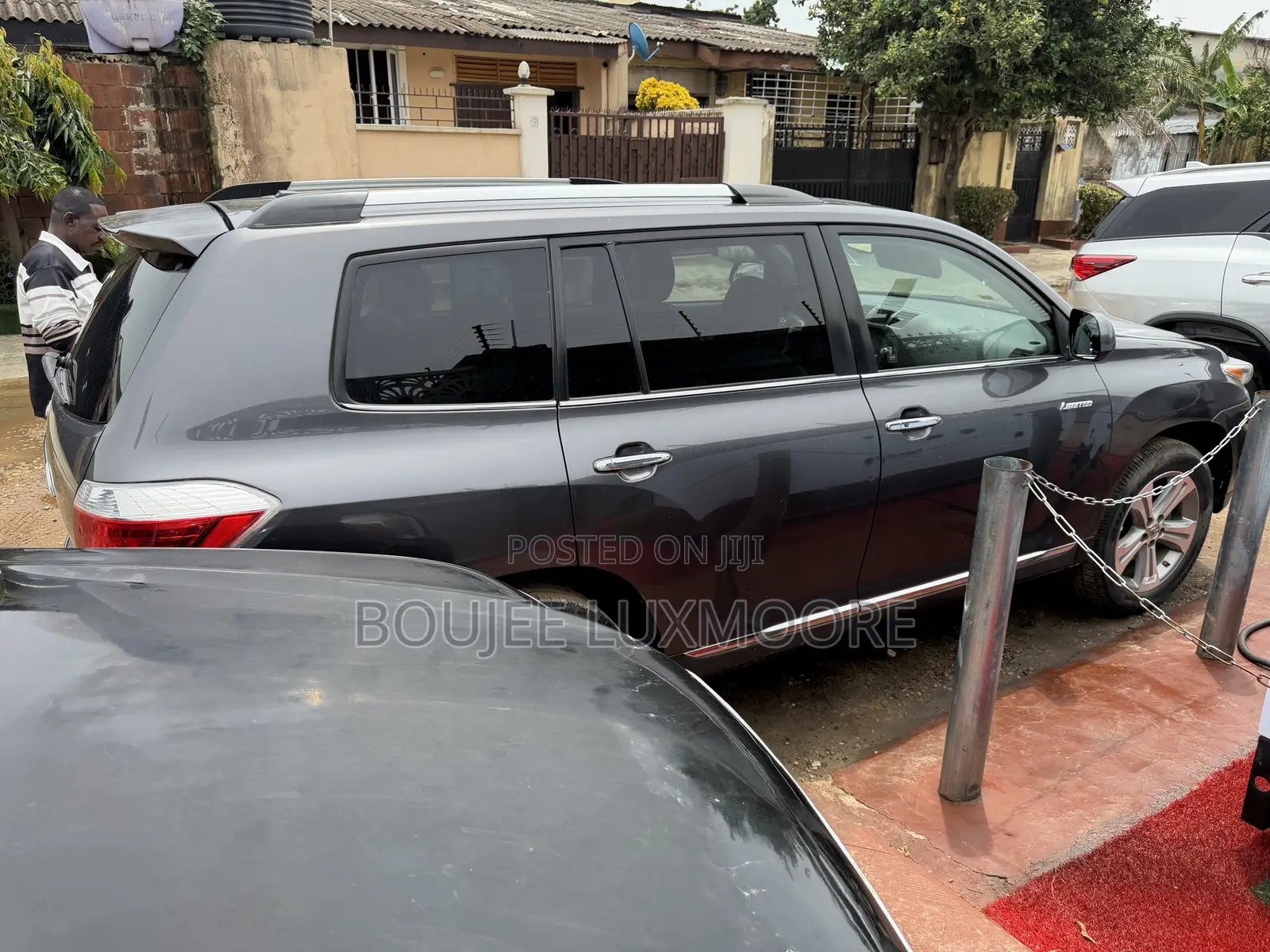 Toyota Highlander Limited 2012 Gray