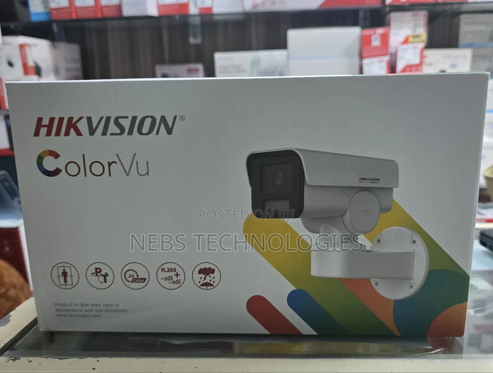 Hikvision 2mp Ip Pt Bullet Colorvu Camera