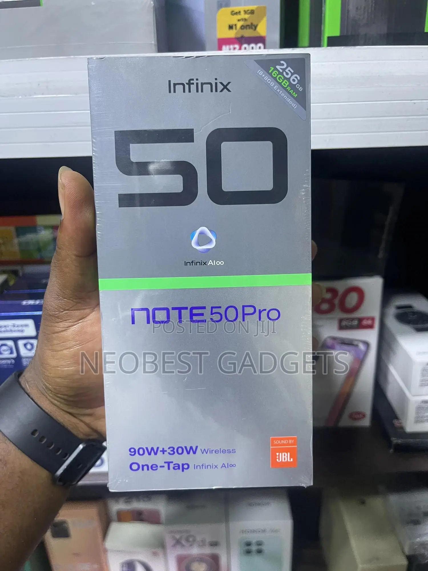 New Infinix Note 50 Pro 256 GB