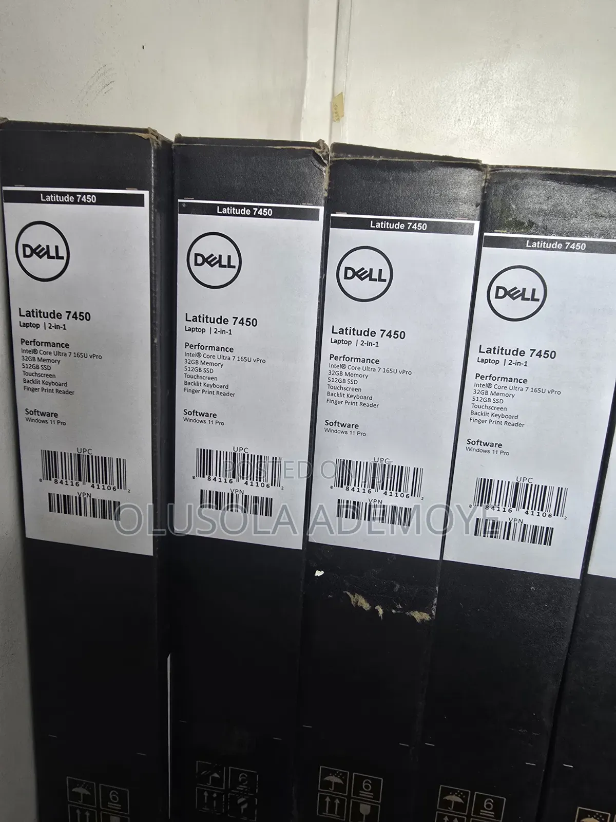 New Laptop Dell Latitude 7450 32GB Intel Core Ultra 7 SSD 512GB
