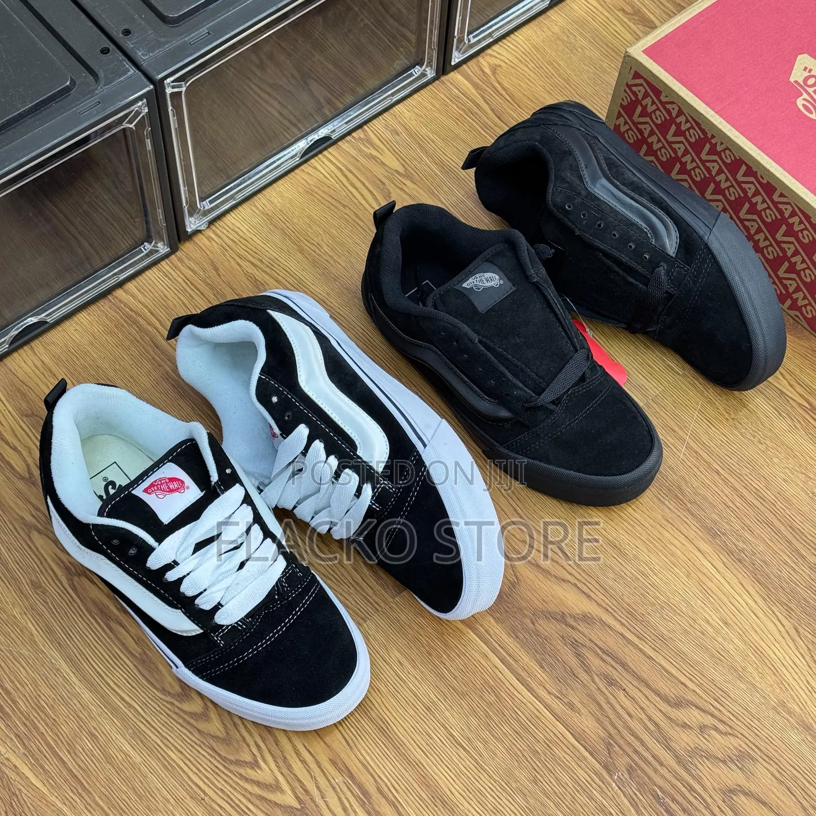 Original Vans Knu Skool Platform High Sole Sneakers
