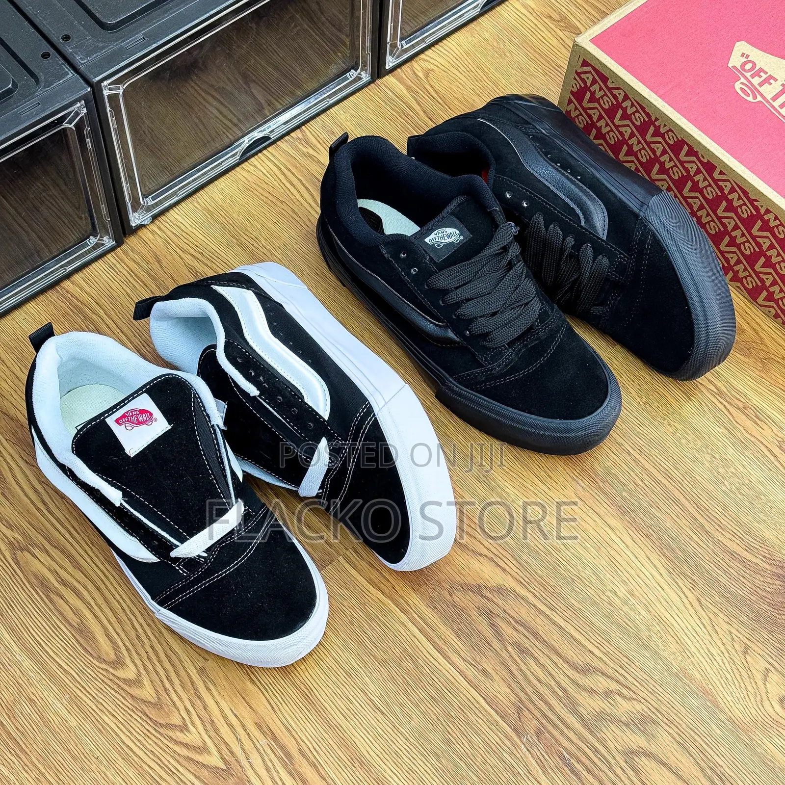 Original Vans Knu Skool Platform High Sole Sneakers