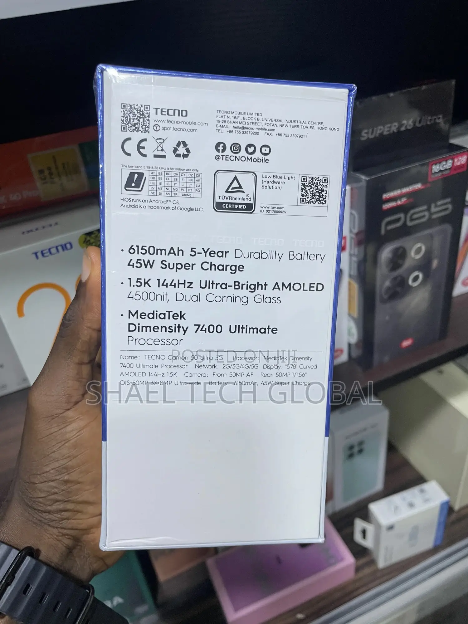 New Tecno Camon 50 Ultra 512 GB