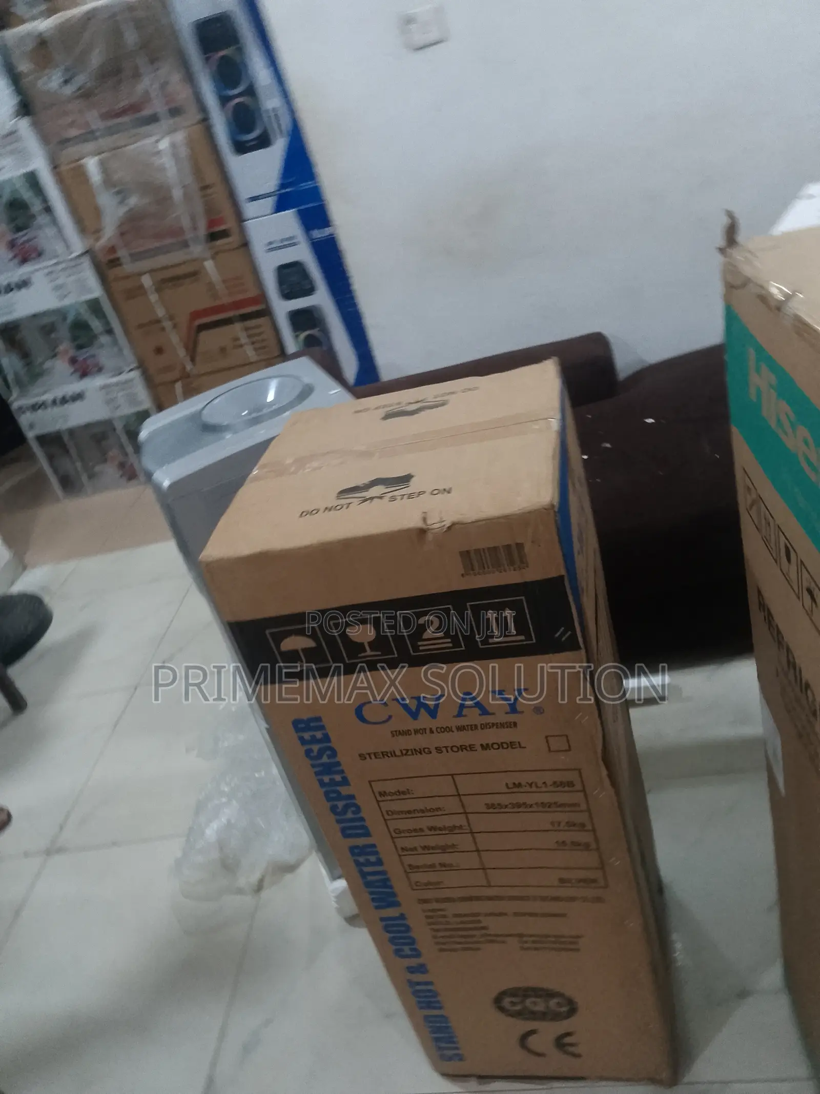 Cway Lm-Yl 158b Water Dispenser - Hot, Cold Room Temperature