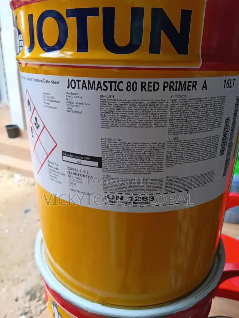 Jotun Jotamastic 80 Red Primer a Comp A+B