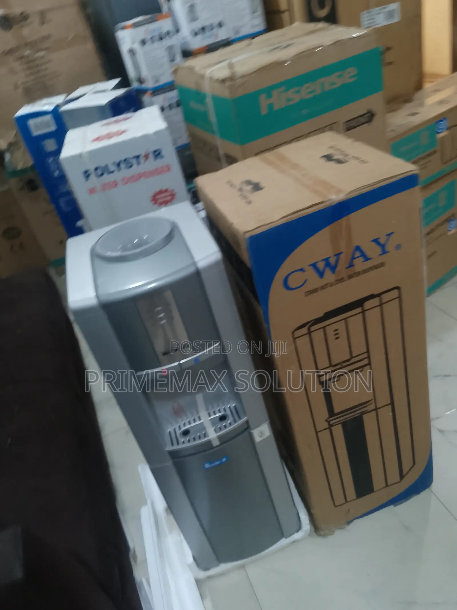 Cway Lm-Yl 158b Stylish Black Hot and Cold Water Dispenser