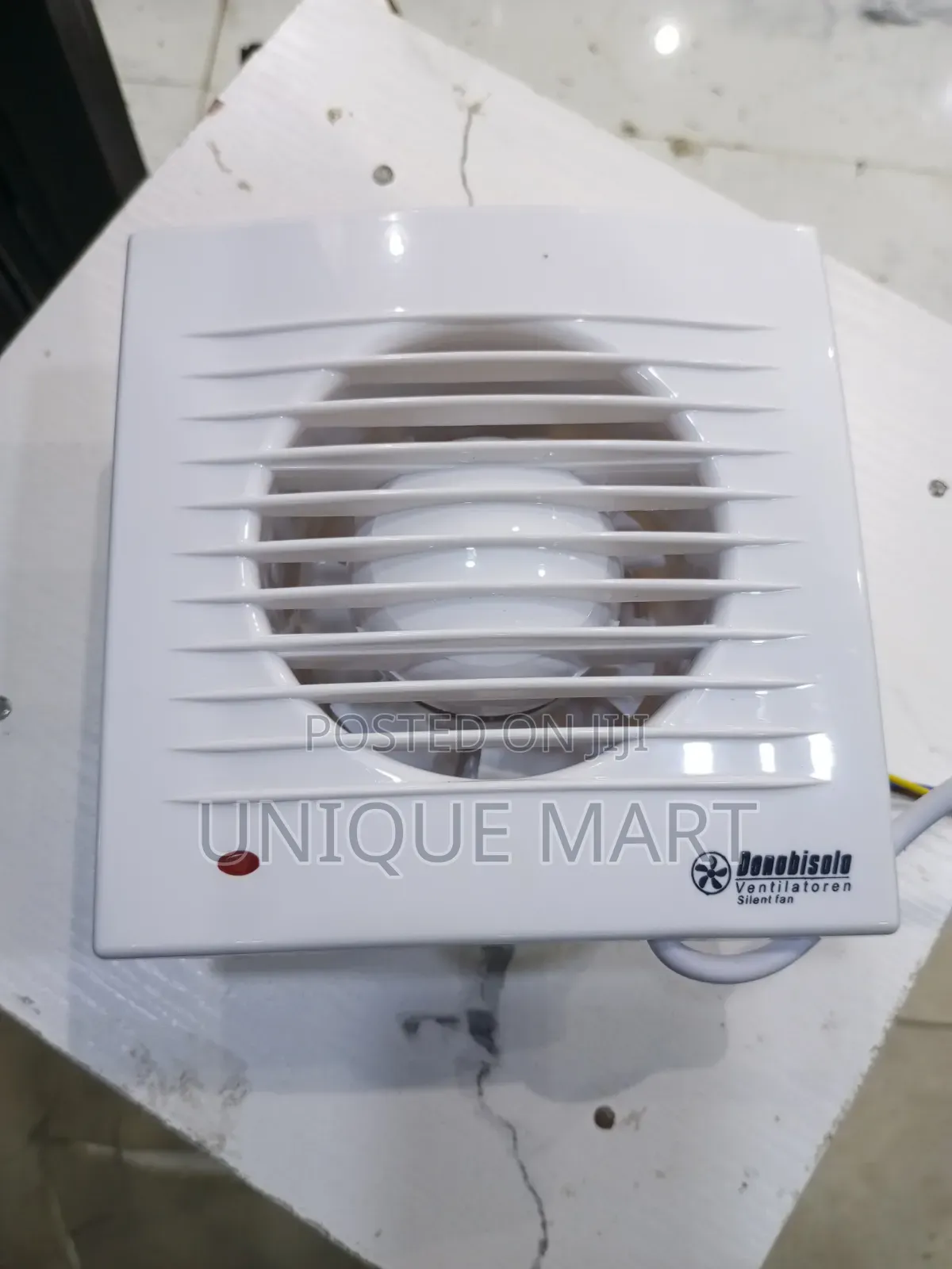4" Exhaust Ventilator Window Fan