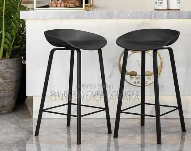 Set of 2 Modern Bar Stools – Strong Stylish