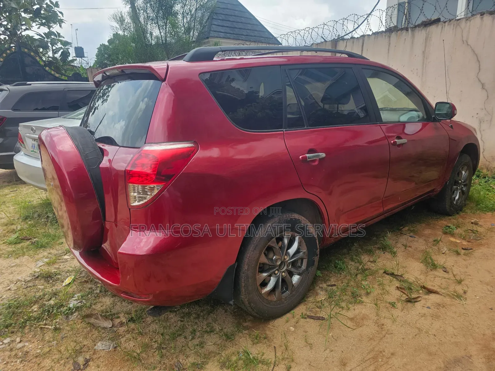 Toyota RAV4 2007 Red