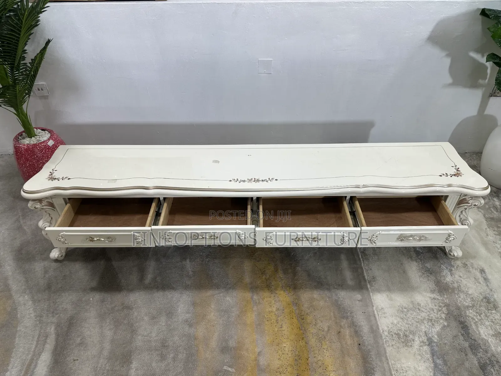 Ornate Tv Console