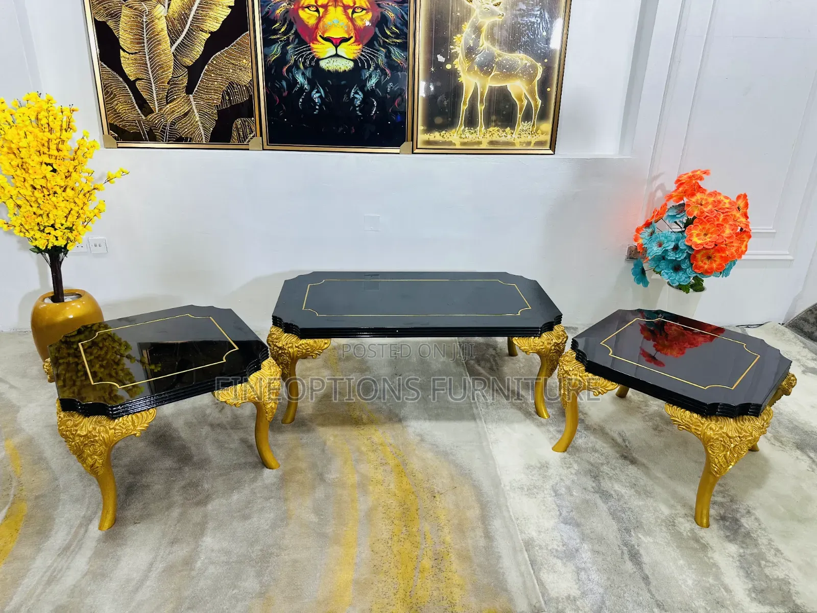 Gold Table Set