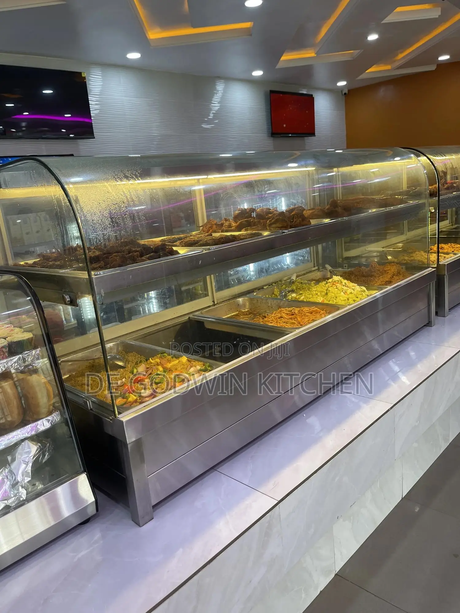 5plate Curvy Glass Food Warmer Up and Down Now Available
