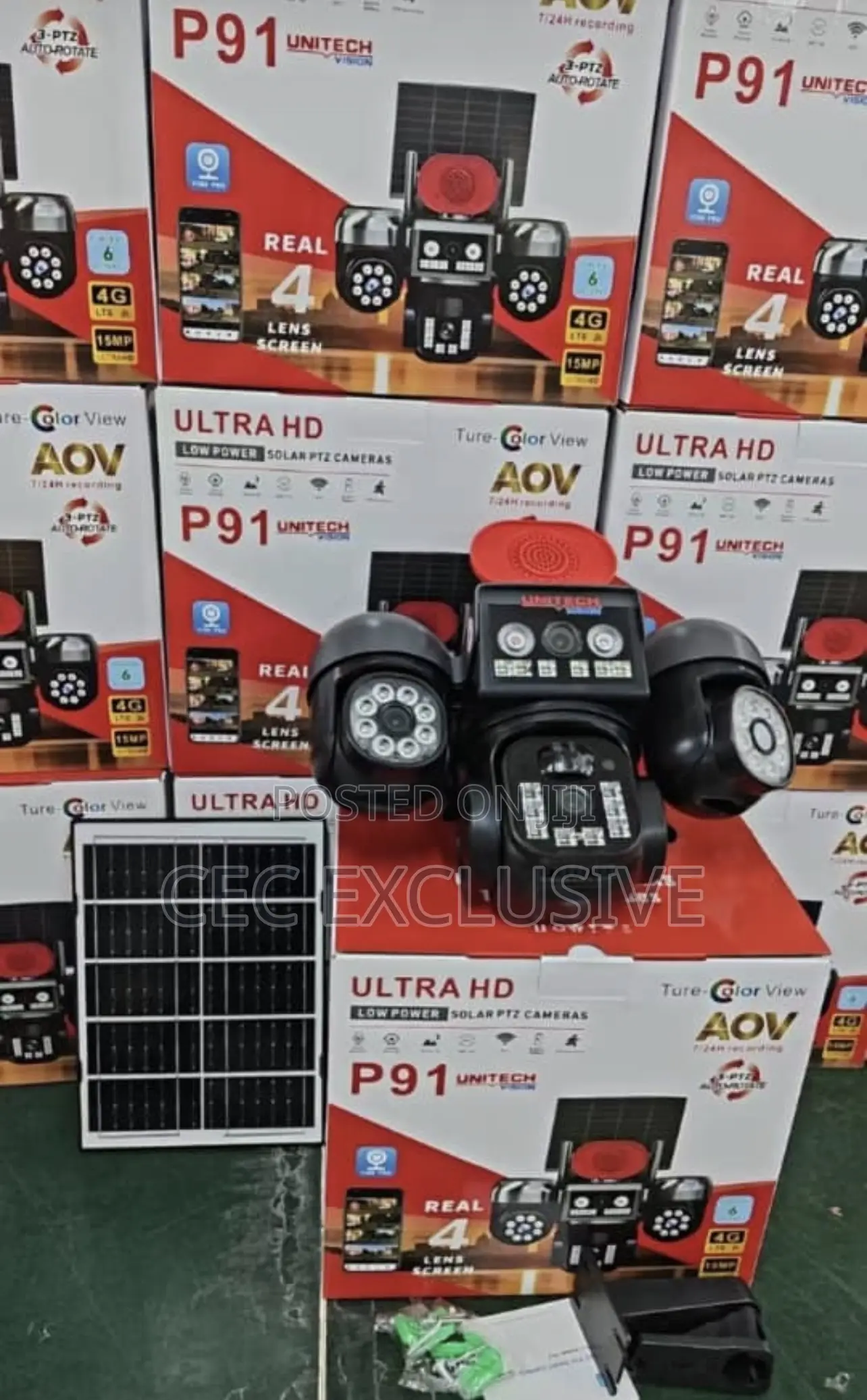 3lens Wireless Solar Camera