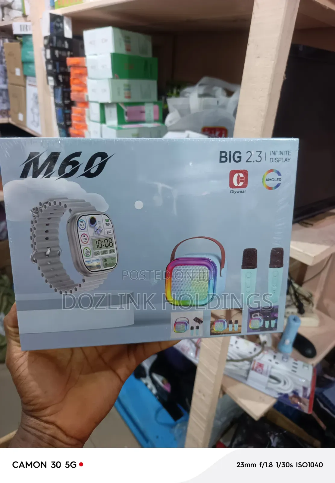 Smart Watch With Speaker and 2 Microphone
