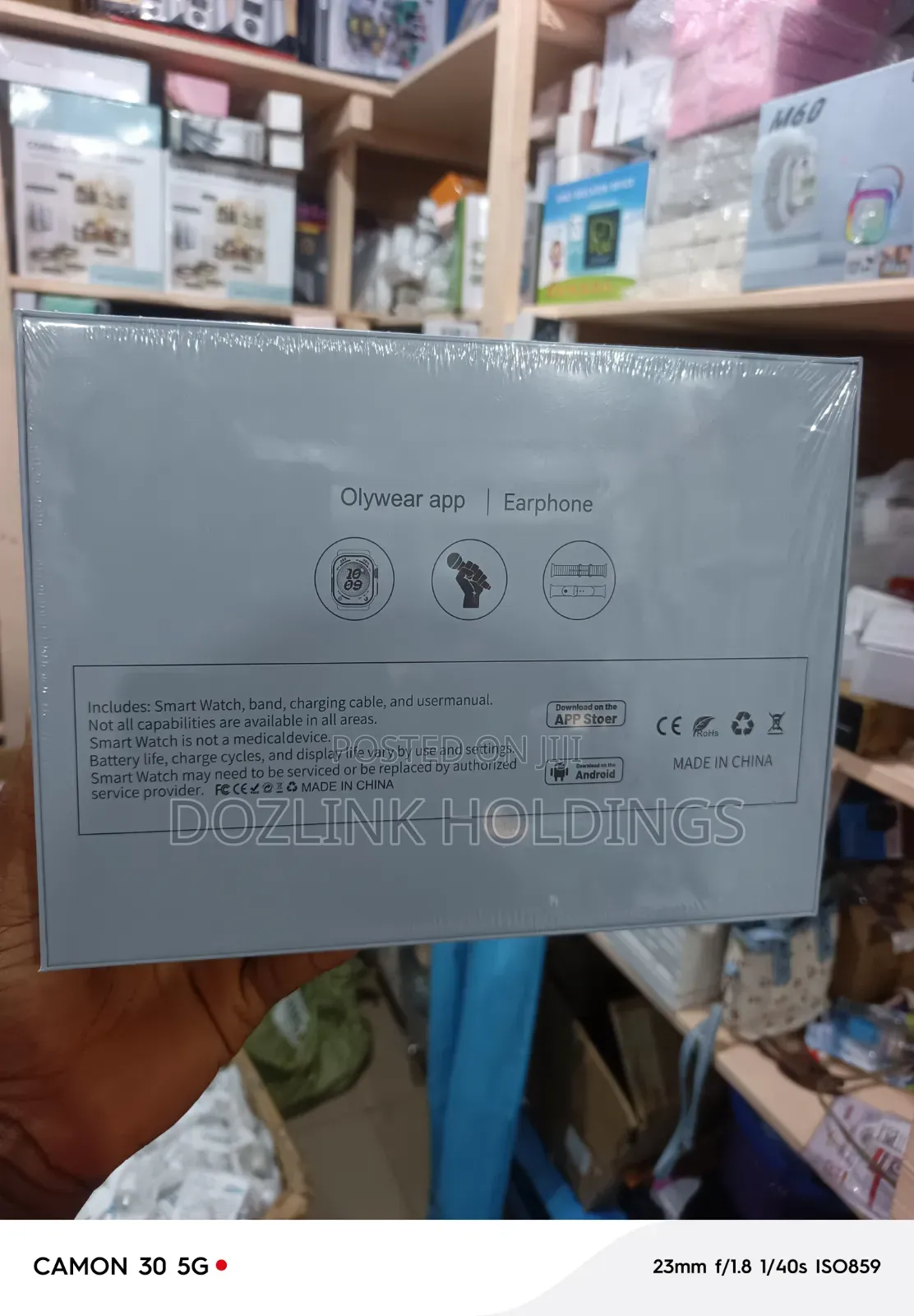 Smart Watch With Speaker and 2 Microphone