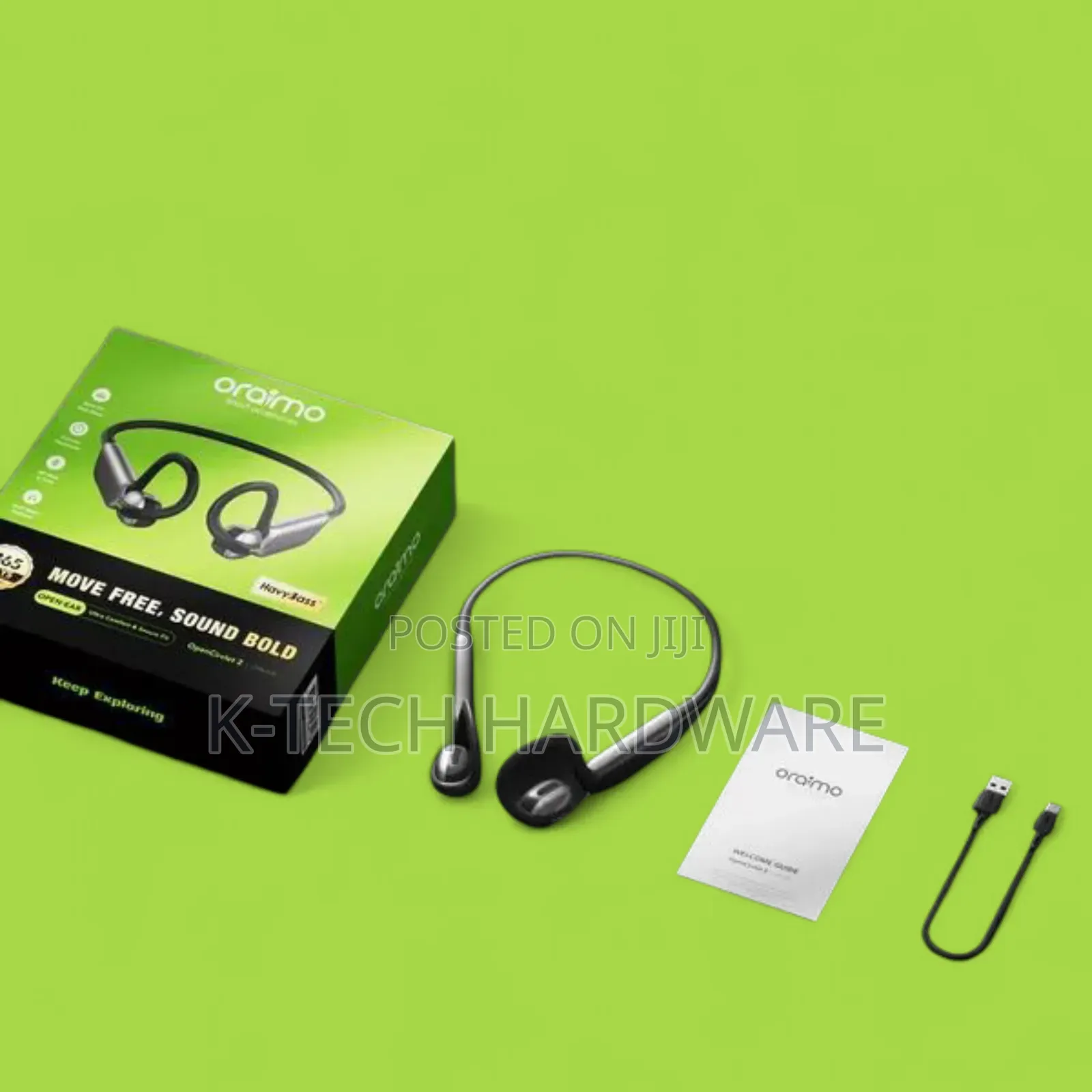 Oraimo Opencirclet 2 Steps Tracking Open-Ear Earphones