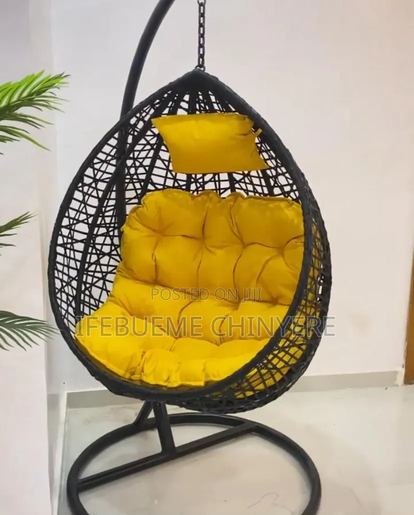 Swing Canash With Yellow Cushion