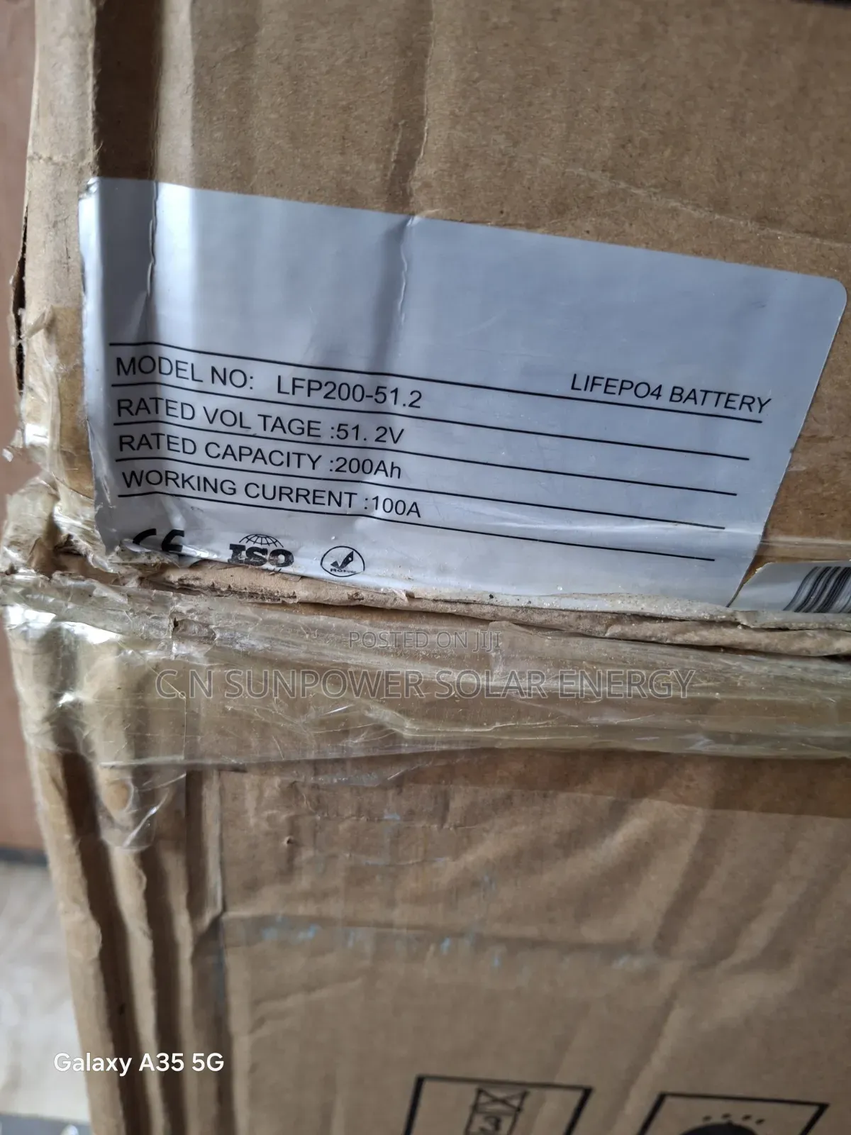 10kwh/48v Torque Lithium-Iron Phosphate Energy Storage Battery