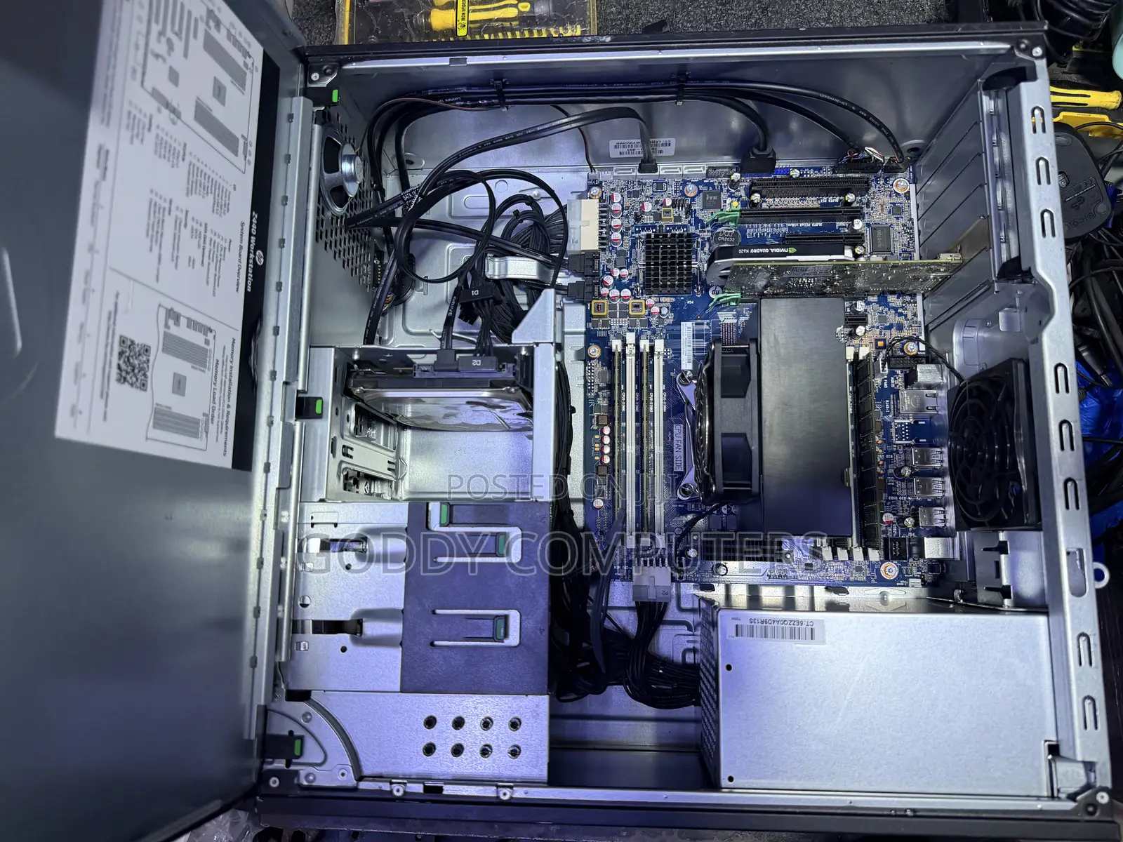 Desktop Computer HP Z440 32GB Intel Xeon HDD 1T