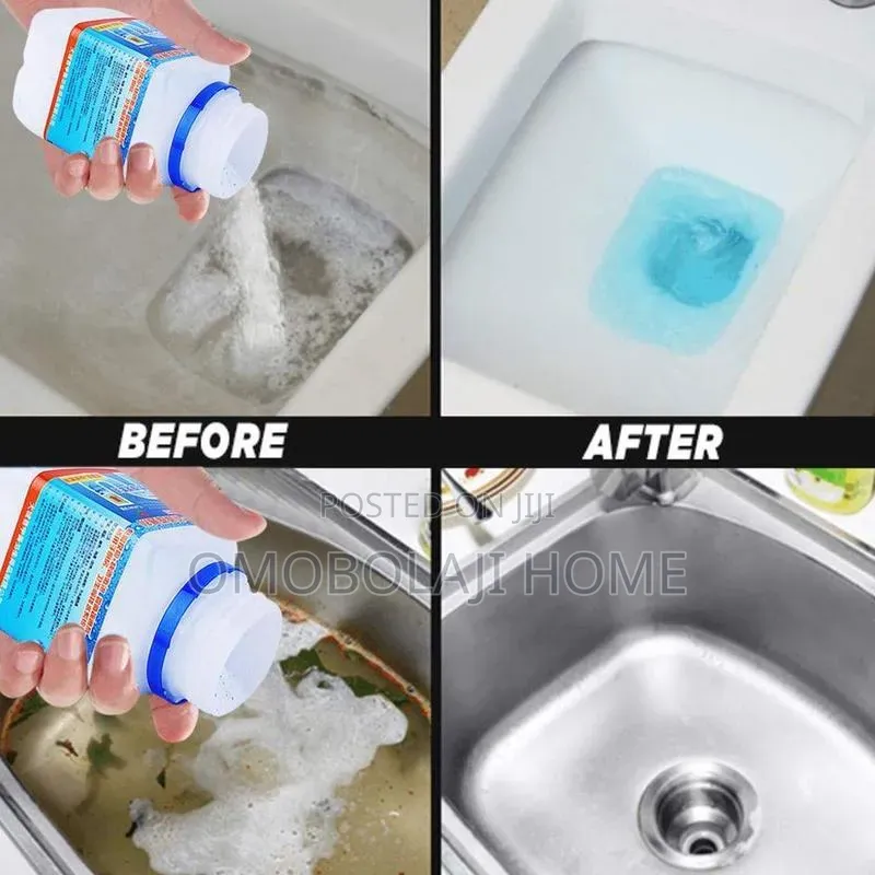 Sink Drain Cleaner Clog Remover Kitchen Toilet Pipes Cleaner