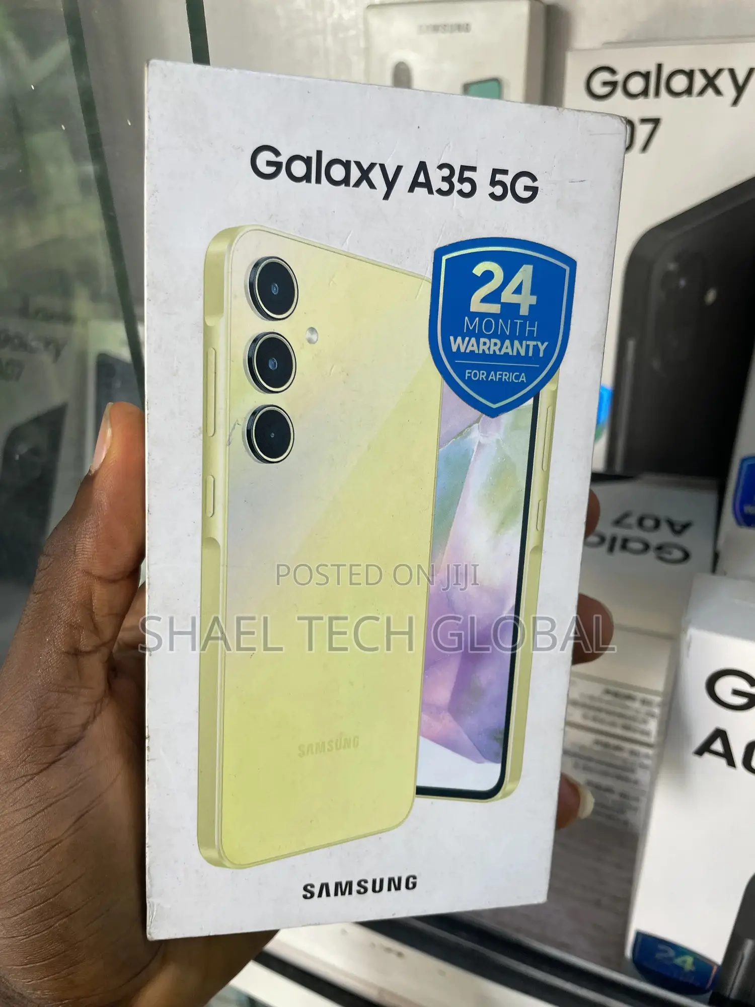 New Samsung Galaxy A35 128 GB Yellow