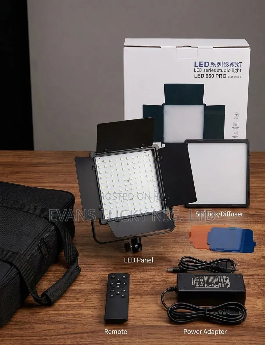 Led 660 Pro (Free Tripod)