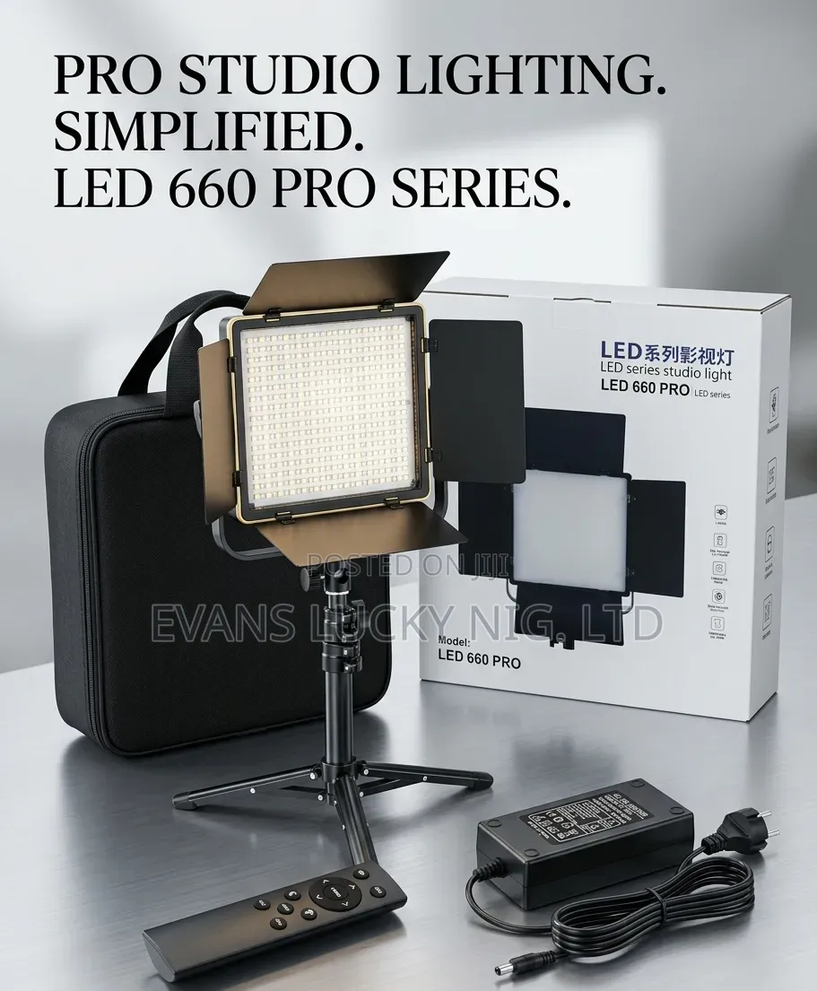 Led 660 Pro (Free Tripod)