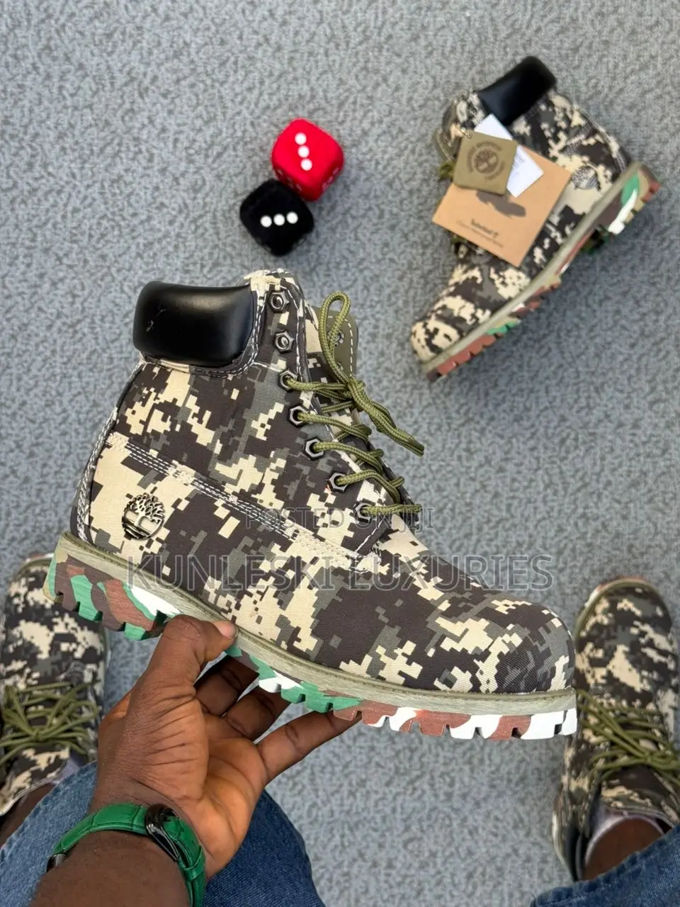 Original Timberland Unique Digital Camouflage Boot
