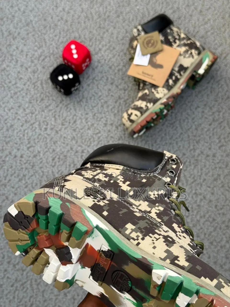 Original Timberland Unique Digital Camouflage Boot
